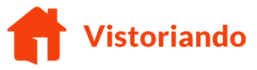 Logo da Vistoriando, plataforma para vistorias de imóveis